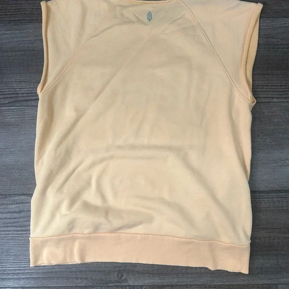 Free People Orange Cream Sleeveless Top - Picture 10 of 12